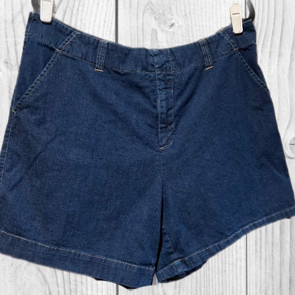 Cherokee Blue Denim Shorts size 18W casual minimalist classic denim